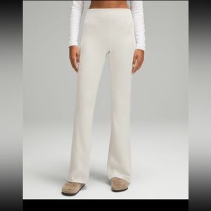 Lululemon softstreme ribbed flare pant